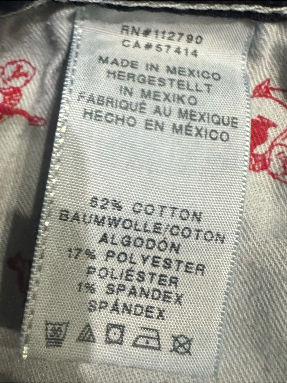 True Religion Men’s World Tour Section Straight Jeans Dark Wash Y2K